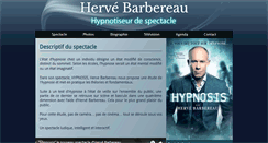 Desktop Screenshot of hypnose-spectacle.com